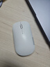 联想（Lenovo）无线蓝牙鼠标充电鼠标轻音鼠标 Air Handle轻音双模鼠标 便携办公鼠标 白 实拍图