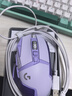 罗技（G） G502 HERO主宰者 有线鼠标 游戏鼠标 吃鸡鼠标 电竞鼠标宏编程可配重HERO引擎 礼盒送男友 G502H星河紫【新品】 实拍图