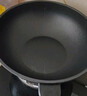 Kitchenart韩国进口 麦饭石色不粘锅 轻便加深平底炒锅少烟炒菜锅具通用32cm 实拍图
