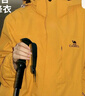 骆驼（CAMEL）户外冲锋衣 三合一加绒加厚防水情侣款外套登山服装 A9W214119-1 实拍图