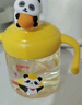贝亲（Pigeon）儿童牛奶杯1-3岁宝宝喝水喝奶PPSU直饮奶瓶双吸管水杯 黄色330ml 实拍图