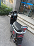 台铃电动车72V长续航石墨烯电池电动摩托车大功率时尚男女电摩电瓶车 银河灰/72V23A石墨烯/1200W电机 实拍图