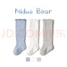 尼多熊婴儿长筒袜秋冬宝宝袜新生儿过膝袜保暖棉质儿童袜子 实拍图