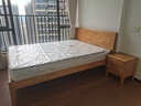 全友家居 现代轻奢风实木床1.5x2米卧室家用多功能双人大床婚床家具 实拍图
