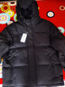 京东京造羽绒服男鸭绒加厚防寒工装面包服短款冬季外套衣服 黑色 2XL 实拍图