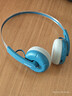 飞利浦（PHILIPS）头戴式无线蓝牙复古耳机时尚运动音乐降噪电脑苹果华为小米安卓手机圣诞礼物TAH2000蓝色 实拍图