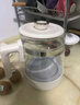 美的（Midea）全玻璃养生壶全自动烧水壶母婴恒温电热水壶花茶壶全包裹护底防碎1.5L MK-YS15B201 实拍图