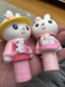 英氏（YEEHOO）兔子润唇膏儿童唇膏小男女孩宝宝润唇膏保湿滋润防干裂玩偶 【到手3件】“可爱”+“一一”+护手霜30ml 实拍图