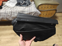 MOEPEQDAISHU斜挎包单肩包机能包大容量新款学生背包多功能潮休闲户外运动挎包 黑色 实拍图