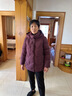 唐致中老年羽绒服女短款中式加厚妈妈冬装60岁70老人奶奶太太冬季外套 紫红 3XL 【建议121-135斤】 晒单实拍图