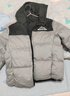 雪中飞【双面穿】儿童羽绒服冬季轻薄男女童面包服羽绒服银灰150cm 实拍图