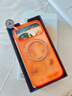 图拉斯支点壳O3Air【热销霸榜丨4米气囊防摔】适用苹果17promax手机壳iphone16pro磁吸支架15透明磨砂 【焰火橙】热销爆款 iPhone17Pro 实拍图