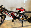 凤凰（Phoenix）儿童自行车山地车男女学生脚踏车6-15岁童车 霸道 黑红色 22寸 实拍图