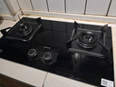美的（Midea）燃气灶双灶家用5.0KW大火力黑晶宽面板台嵌两用双灶液化气灶Q330 实拍图