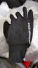 回力保暖手套男女士秋冬季骑行露指可触屏加绒防寒风外卖骑行防滑手套 实拍图