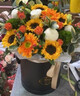 冉子花坊鲜花速递同城配送向日葵混搭抱抱桶玫瑰送女友爱人生日礼物真鲜花 抱抱桶混搭 实拍图