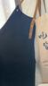 诗佩琪（SVORIAHI）厨房防水围裙女男士防油厨师做饭工作服炒菜家用餐饮帆布围腰挂脖 黑色厨神+卡其色吃货（组合） 2条 实拍图