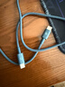 beats 耳机 手机充电线  编织连接线 Apple/苹果USB-C/type-c 数据线适用iPhone15 16 17手机/原装线 USB-C 转 USB-C 飚速蓝（1.5米） 实拍图