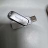 闪迪（SanDisk）128GB Type-C USB3.2 手机U盘DDC4 读速高达400MB/s 自动备份 手机电脑两用 金属双接口大容量优盘 实拍图