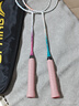 李宁（LI-NING）羽毛球拍雷霆9碳复合对拍碳素中杆娱乐休闲初学者已拉线送球手胶 实拍图