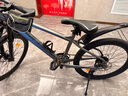 PHILLIPS菲利普山地自行车26寸男女成人款学生青少年中大童变速通勤单车 消光灰 高碳钢 辐条轮 24寸24速 建议身高145-170cm 实拍图