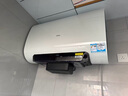 海尔（Haier）麦浪套系电热水器 双胆扁桶60升【小蓝瓶净肤洗BK5/BK5PLUS】富锶养肤家用扁桶变频速热大水量 80L 3300W 行业创新BK5PLUS 实拍图
