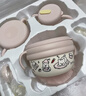 babycare儿童餐具礼盒PPSU注水保温碗叉勺宝宝学食吃饭礼物西高地粉色套装 实拍图