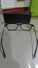 村田稻夫近视眼镜 防蓝光眼镜 超轻黑框平光镜 磨砂黑 防蓝光【平光】 实拍图