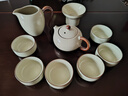尚言坊汝窑功夫茶具整套高档家用陶瓷泡茶壶茶杯器具全套装乔迁生日礼物 实拍图