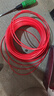德力西（DELIXI）电线电缆 ZC-BV2.5平方阻燃单芯单股铜线 家装铜芯50米红色火线  实拍图