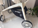 smartstroller遛娃神器婴儿推车可坐可躺轻便折叠双向高景观0-6岁用宝宝溜娃车 香槟白(铝合金车架+3D舒适透气) 实拍图