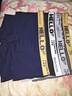 真维斯（JEANSWEST）男士内裤纯棉平角裤大码四角4条 实拍图