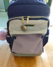 京商日本拉杆书包小学生三到六年级中学生大容量护脊可爬楼三轮拉杆包 三轮紫色拼色 实拍图