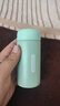【全网爆款】迷你口袋保温杯304不锈钢水杯便携可爱水杯女生 淡青色 150ml 实拍图