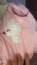 童泰（TONGTAI）婴儿马甲秋冬季纯棉夹棉儿童衣服男童女童外出上衣坎肩马夹 粉色 66 实拍图
