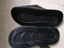 回力运动拖鞋男浴室内户外不易滑厚底凉拖鞋HL39391黑绿色39-40码 实拍图