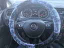 准航汽车方向盘套保护套毛绒加热冬季翻毛皮四季通用保暖方向盘套把套 实拍图