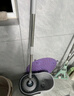 五月花旋转拖把带桶一套2头家用一拖净免手洗2025拖布吸水墩布杆长120cm 实拍图