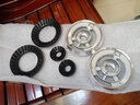 XMQWL 华帝燃气灶配件B317B小火盖大火盖全铜火盖内外火盖分火器 A款小火盖+大火盖+分火器 实拍图