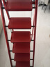 乔迁之喜新居布置梯子搬家入宅折叠梯加厚碳钢人字家用梯多功能 红色七步梯【七星高照】送贴纸 实拍图