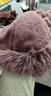 恒源祥皮草帽子女冬天保暖仿狐狸毛帽子加厚妈妈韩版时尚獭兔毛礼帽冬季 香芋紫 [帽子+围巾]均码松紧调节 晒单实拍图