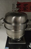 美厨（maxcook）蒸锅 304不锈钢28cm二层蒸锅 加厚复底汤锅 燃气电磁炉通用MCZ828 实拍图