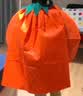欧妮姿万圣节服装儿童披风道具装饰品万圣节装饰cosplay演出服南瓜服 实拍图