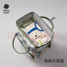 babycare妈咪包多功能母婴妈妈外出轻便手提双肩遛娃包 赛里曼风景绿大号 实拍图