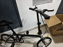 大行（DAHON）折叠自行车16英寸YUKI超轻迷你便携男女式通勤单车KT610 黑色  实拍图