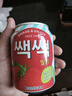 乐天韩国进口草莓水果汁饮料芒果汁罐装易拉罐0脂肪网红果汁 实拍图