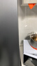 美菱（MeiLing）无忧嵌400法式四门家用小户型60cm超窄零嵌净味抗菌速冻风冷无霜一级节能底部散热冰箱 BCD-400WP9CZX-灰 实拍图