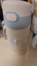 膳魔师儿童保温杯小学生直饮水杯三丽鸥水壶316L不锈钢含杯套350ml蓝白 实拍图