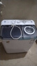小鸭牌洗衣机半自动双桶双缸家用大容量小型租房宿舍波轮脱水甩干两用双杠省电老式强动力易操作以旧换新 8.5公斤【洗5.5+脱3.0｜强劲电机全国联保】 实拍图