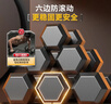 特步（XTEP）哑铃男女士六角家用运动健身器材举重组合套装包胶小亚玲7.5KG*2 实拍图